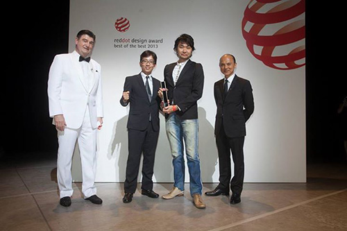 reddot design award best of the best 2013 授賞式